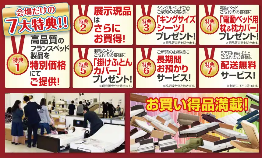 フランスベッド アミューあつぎ セール DM