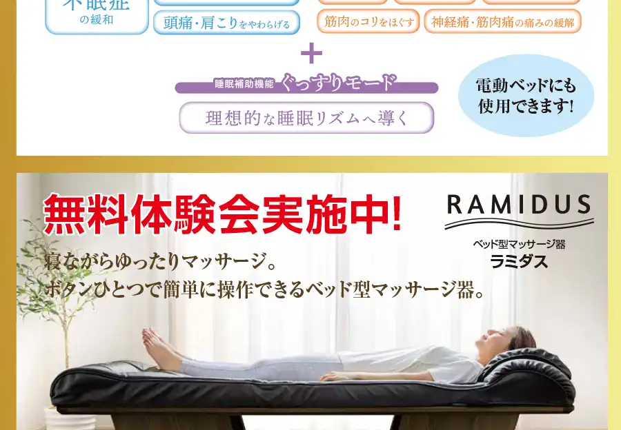 フランスベッド 熊本ショールーム フェア DM