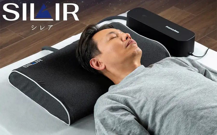 フランスベッド いびき対策まくら・シレア - 羽毛布団・寝装品