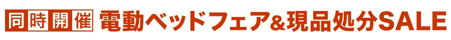 同時開催 電動リクライニングフェア 特別価格