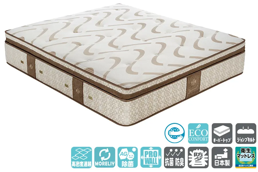 THE FRANCEBED　TFBシリーズ　TD-Lamer　レメール　最高峰　高級　ホテルベッド　トリプルデッキスプリング
